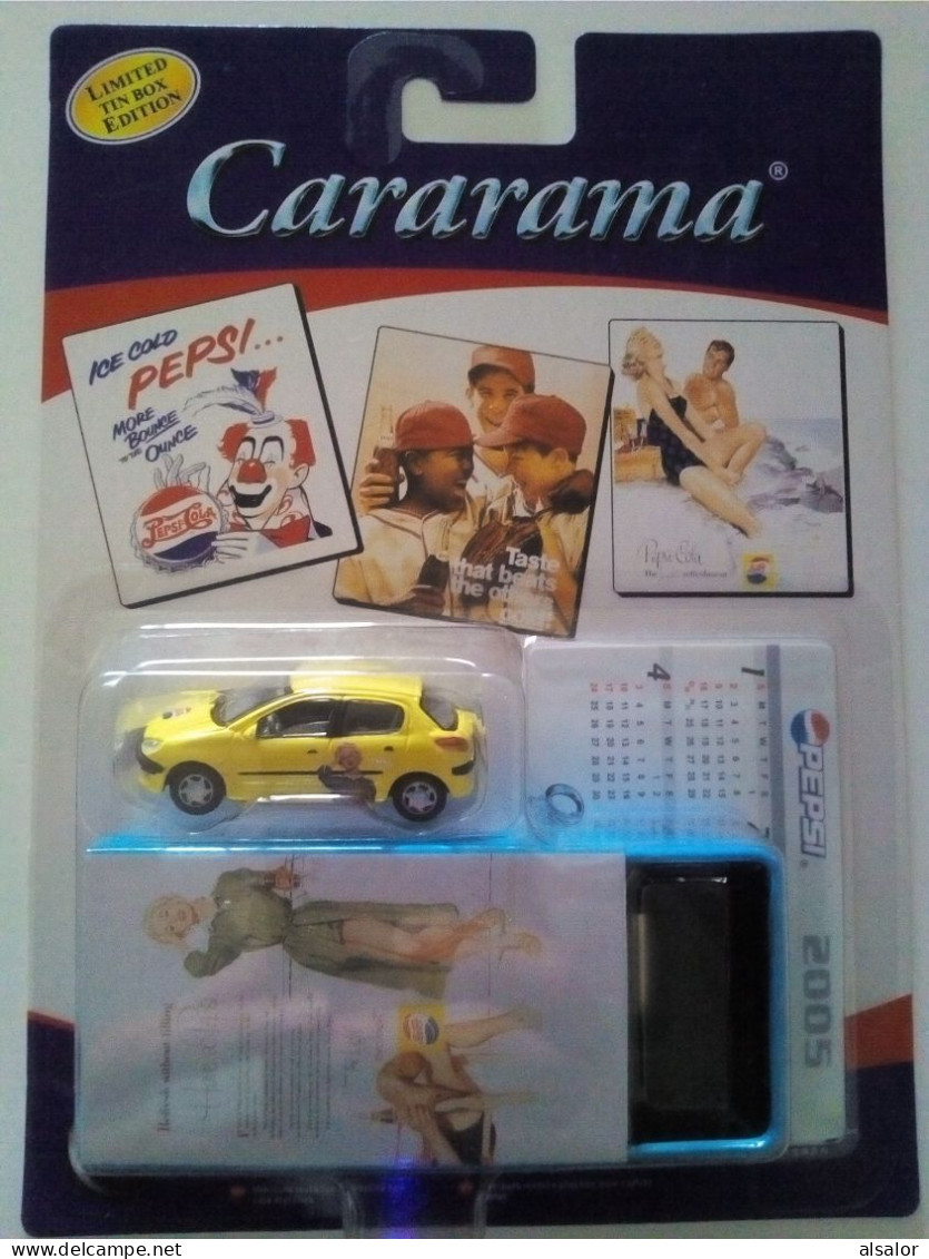 PEUGEOT CARARAMA PEPSI - Scale 1:72