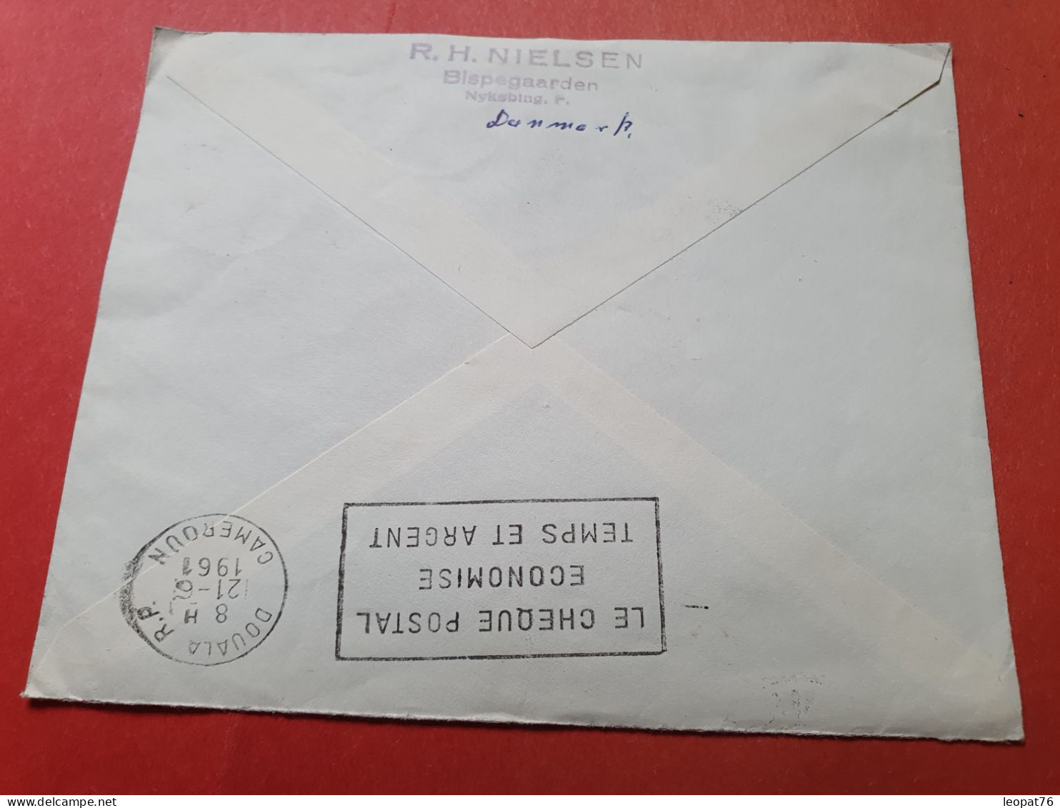 Danemark - Enveloppe De Nykobing Pour Le Cameroun En 1961 - Réf 3342 - Briefe U. Dokumente