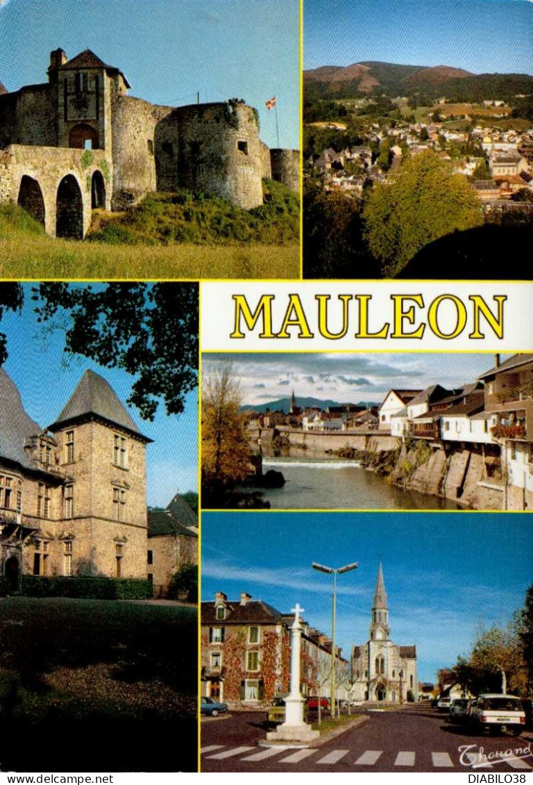 MAULEON     ( PYRENEES ATLANTIQUES )   MULTI-VUES - Mauleon Licharre