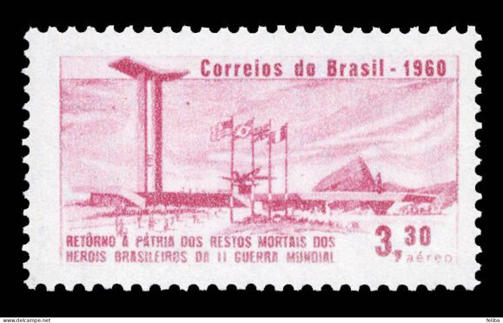 Brazil 1960 Airmail Unused - Posta Aerea