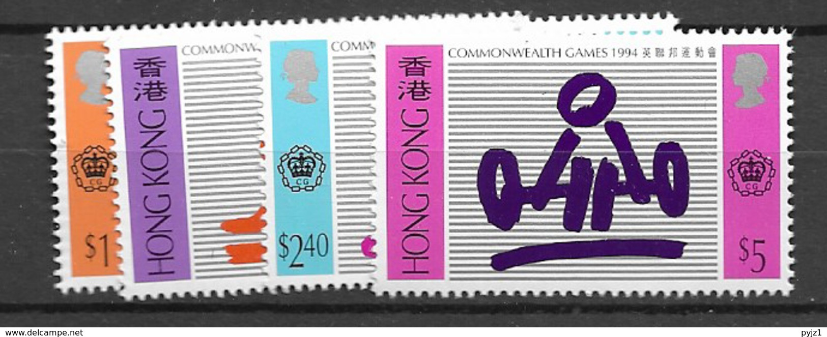 1994 MNH Hong Kong Mi 723-6 Postfris** - Ungebraucht