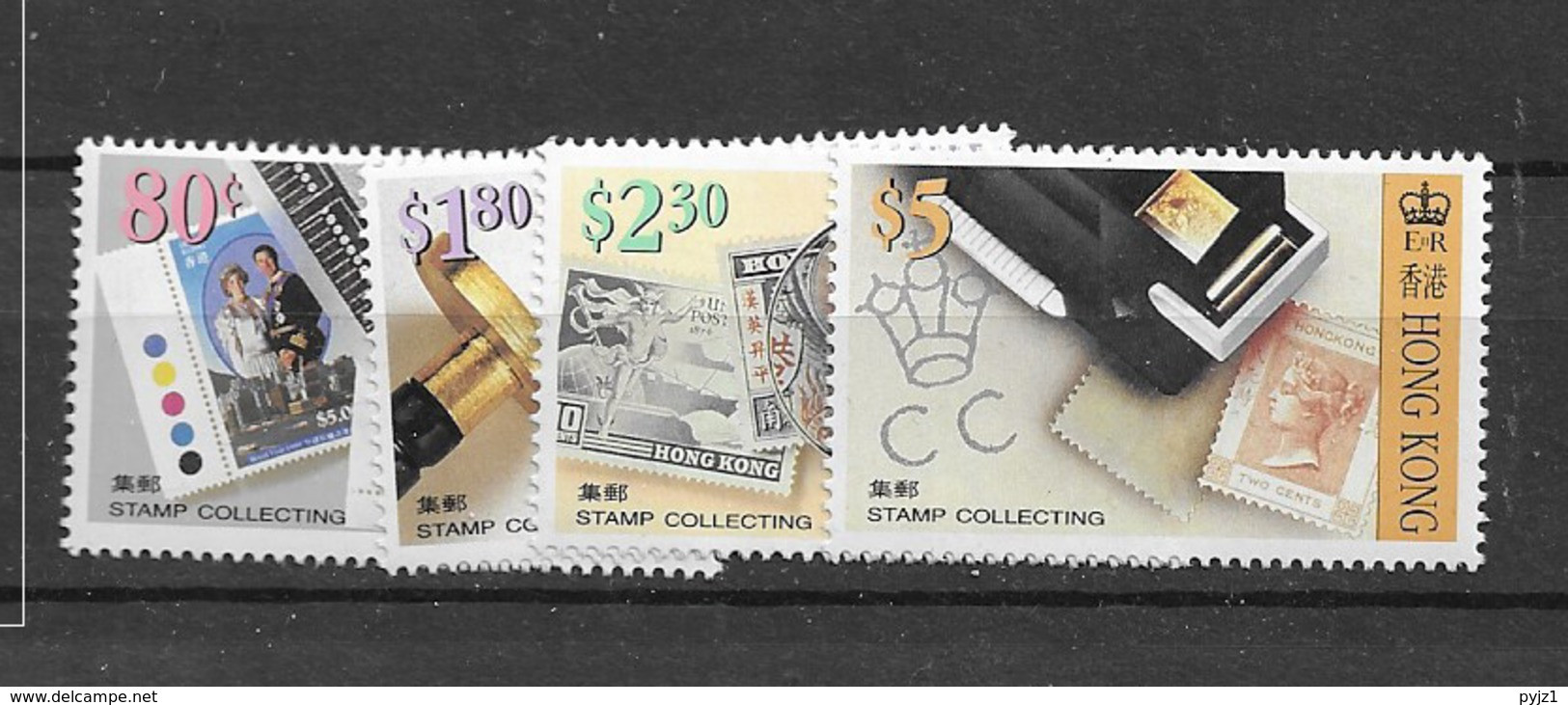 1992 MNH Hong Kong Mi 670-73 Postfris** - Unused Stamps