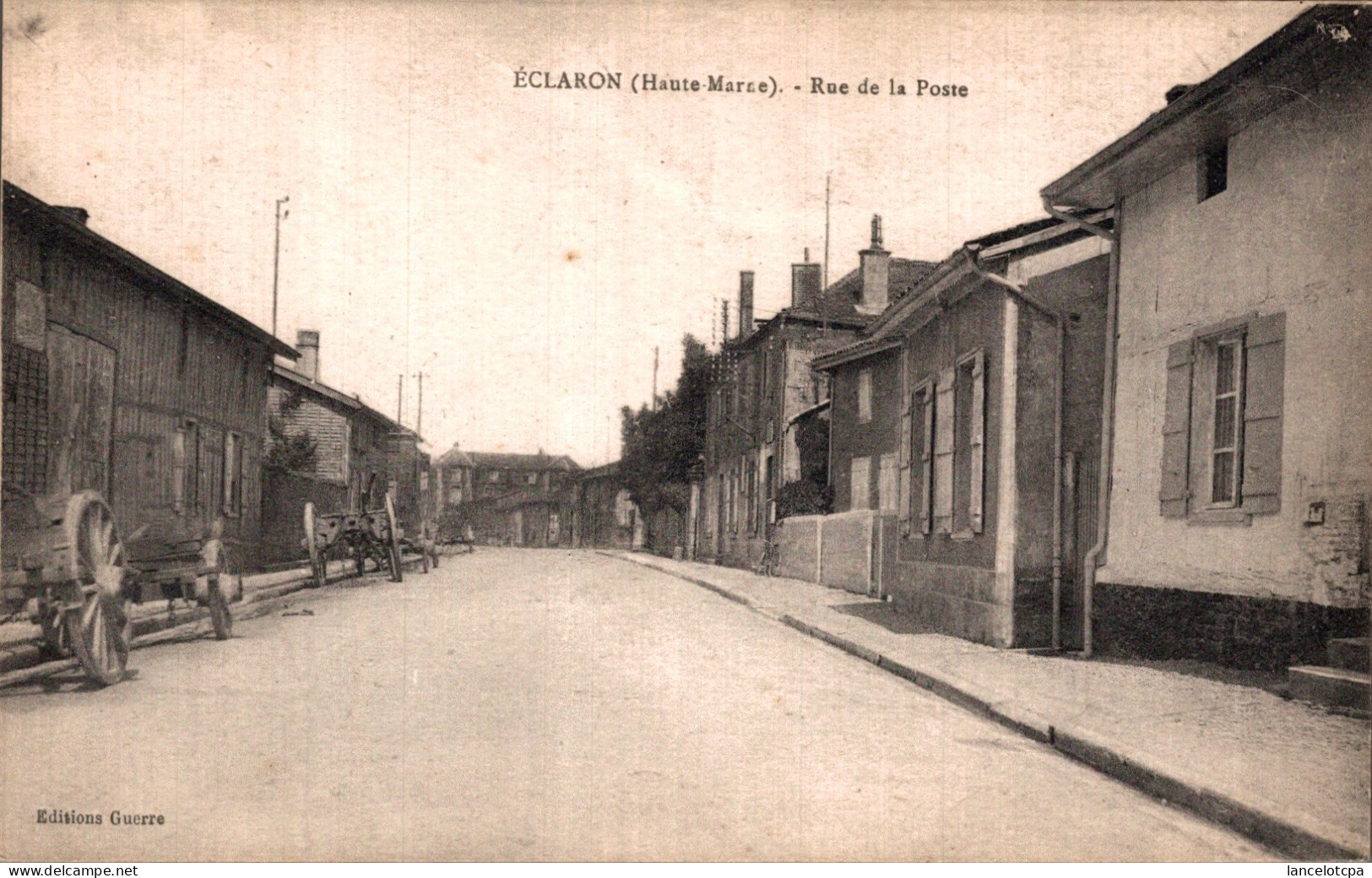 52 - ECLARON / RUE DE LA POSTE - Eclaron Braucourt Sainte Liviere