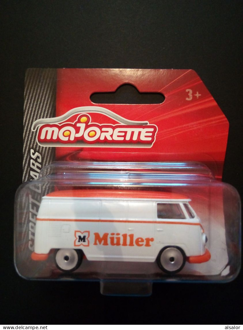 VOLKSWAGEN TRANSPORTER  MULLER MAJORETTE STREET CARS - Majorette