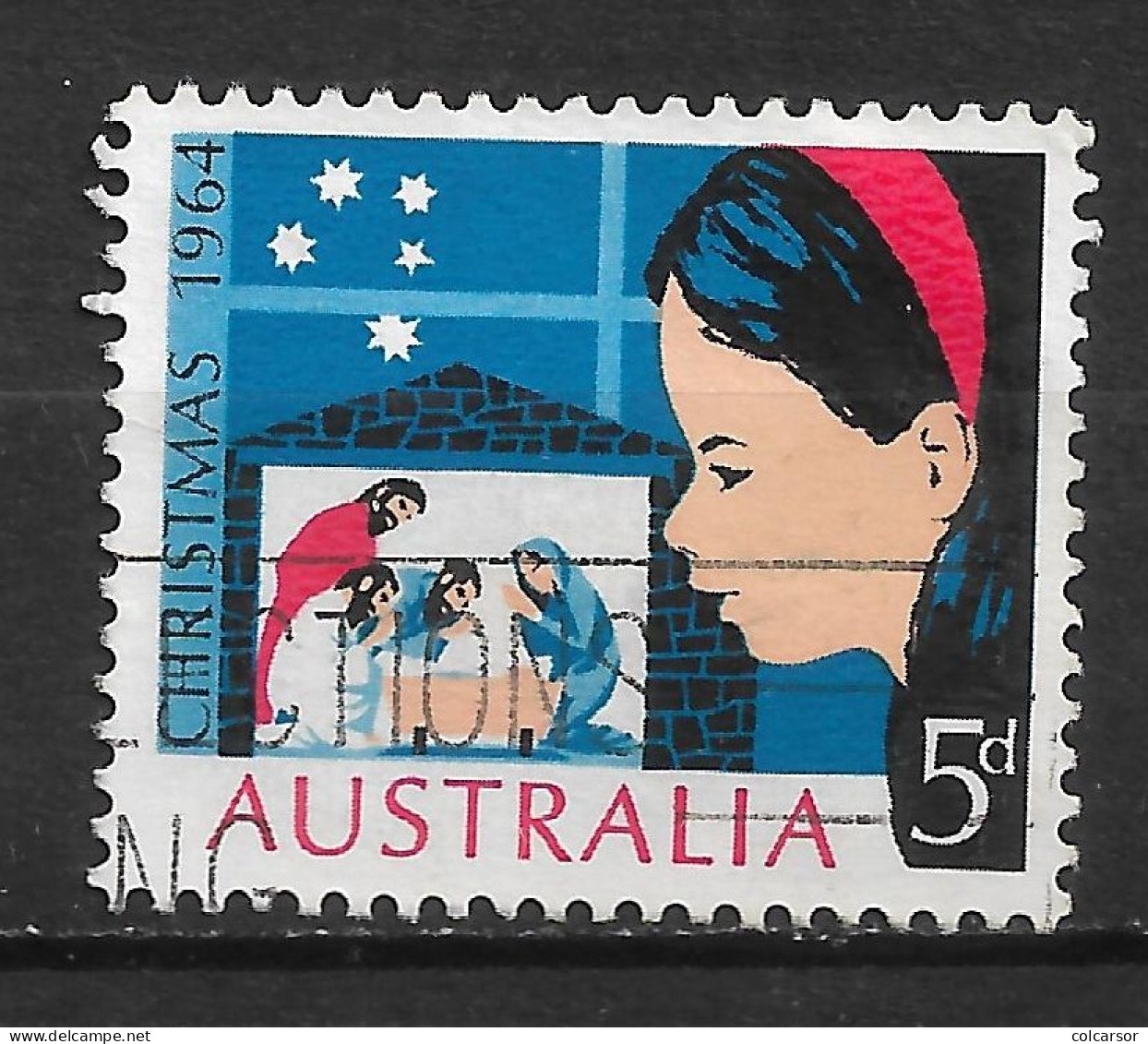AUSTRALIE N°  307 " Noël " - Used Stamps