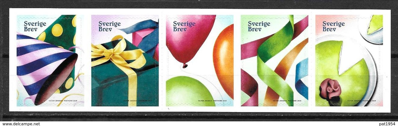 Suède 2019 Série Complète Neuve Timbres De Message - Unused Stamps