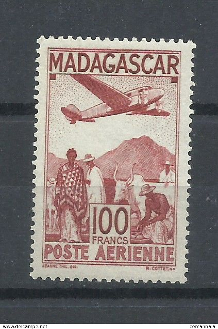 MADAGASCAR   YVERT  AEREO  62  MNH  ** - Luchtpost