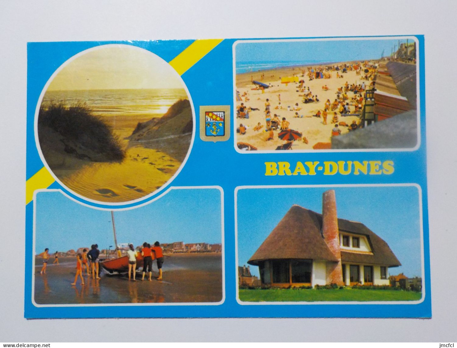 BRAY-DUNES    Les Dunes   La Plage Et Une Jolie Villa - Bray-Dunes