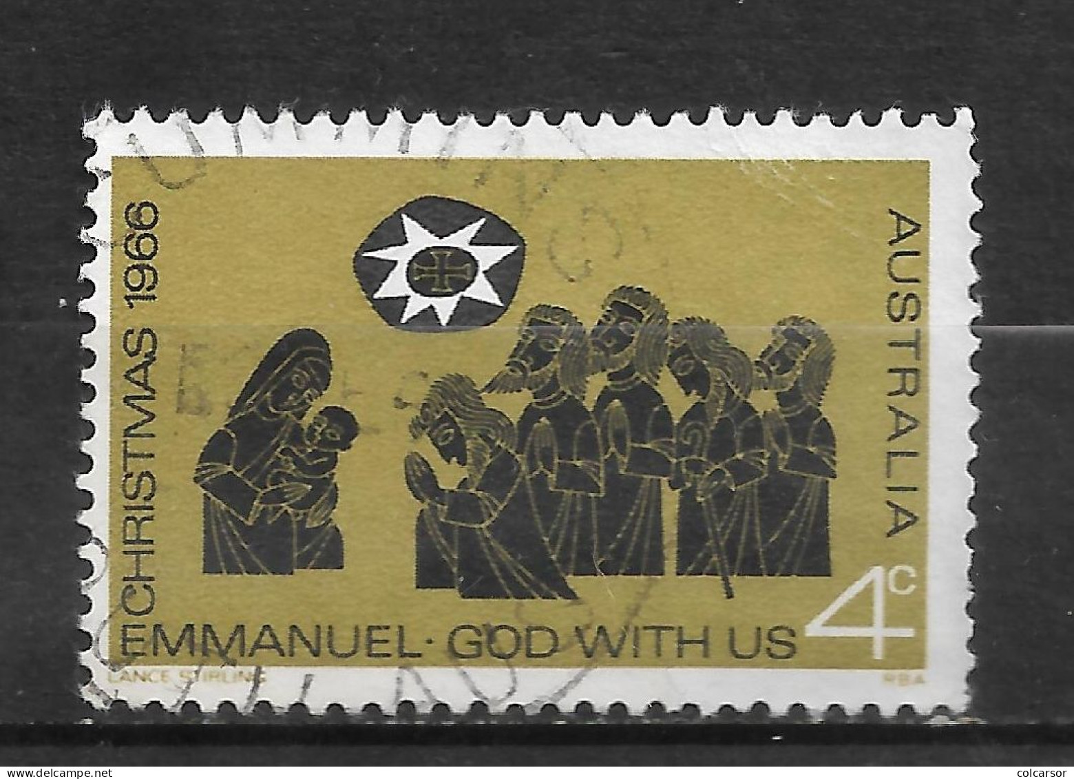 AUSTRALIE N°  345  " NOËL " - Used Stamps