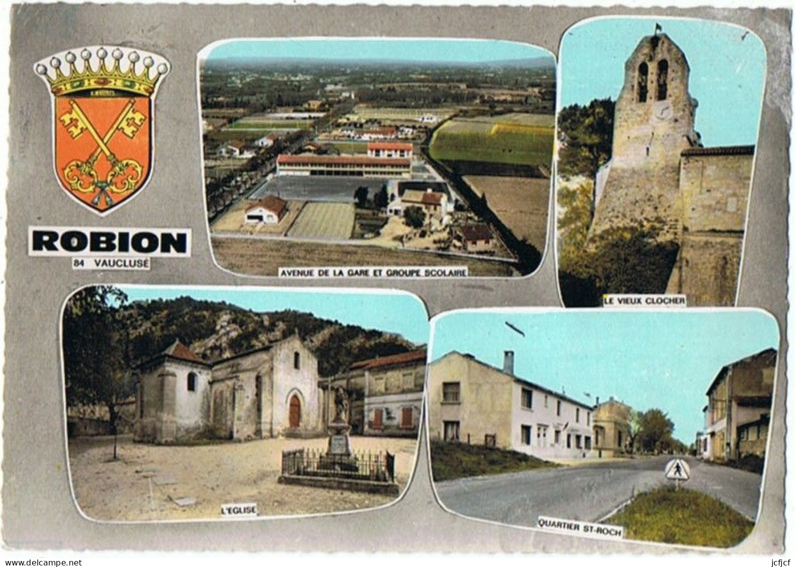 CPM..84..ROBION..VAUCLUSE..MULTIVUES - Robion