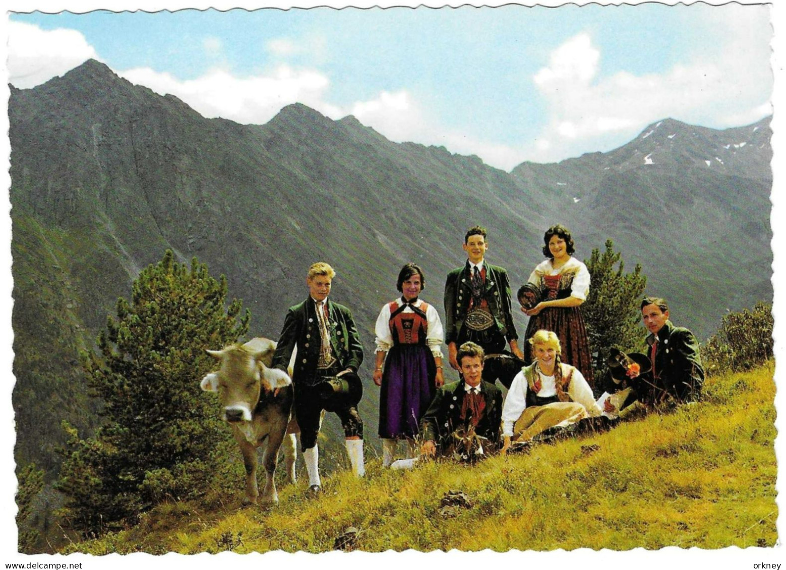 Oostenrijk 126 Oberinntaler Trachtengruppe - Matrei In Osttirol