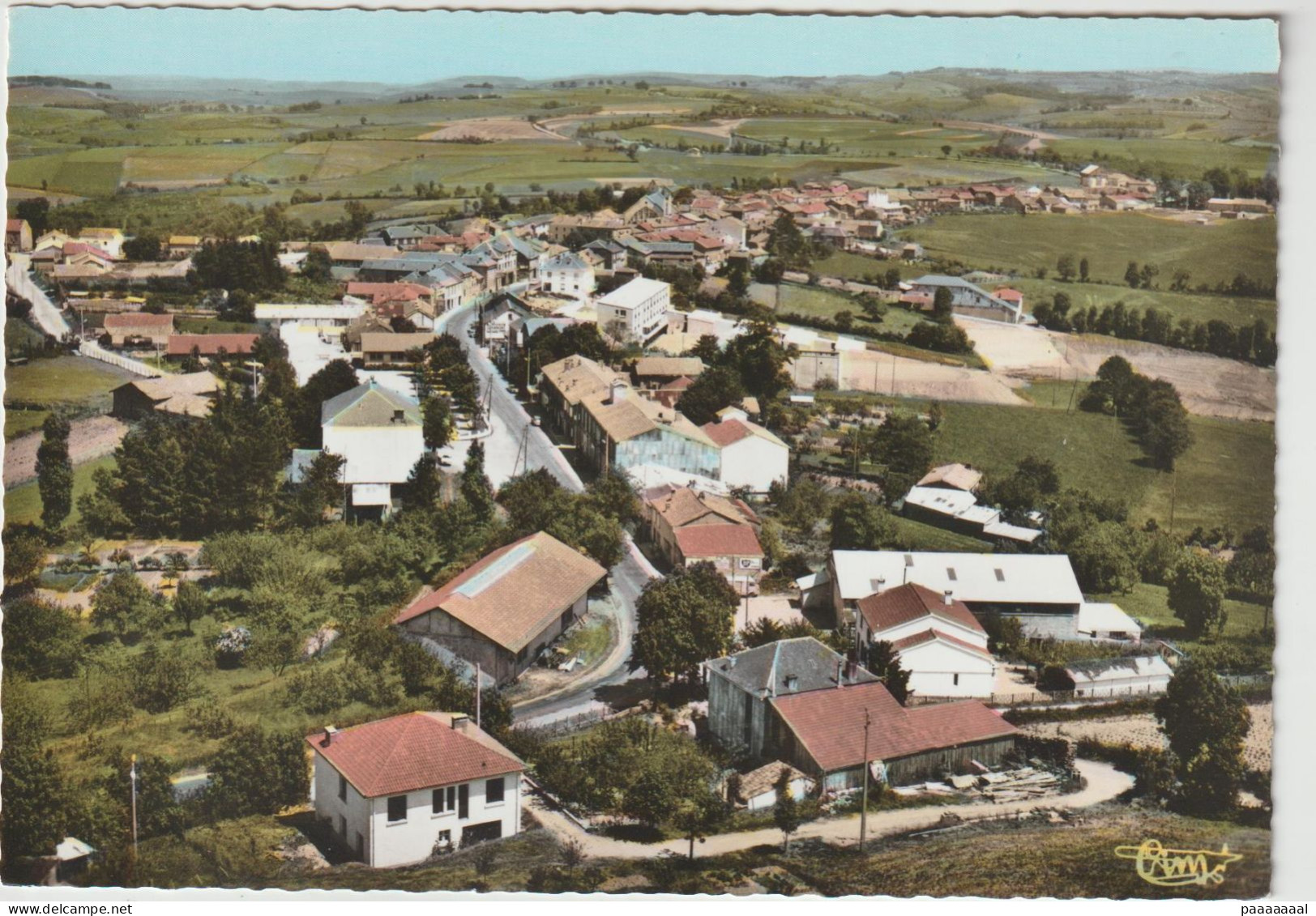 ALBAN  VUE AERIENNE OUEST - Alban