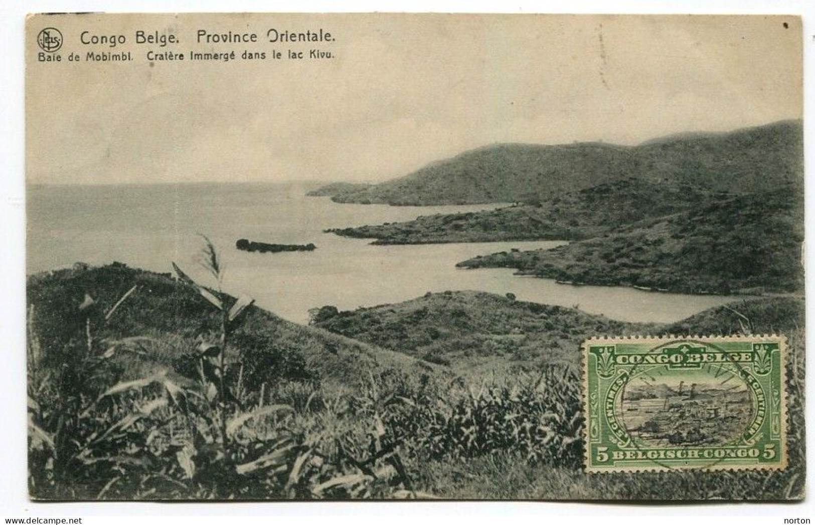 Congo Stanleyville  Oblit. Keach 1.1-DMtY Sur Carte Postale Vers Bruxelles Le 11/03/1913 - Covers & Documents