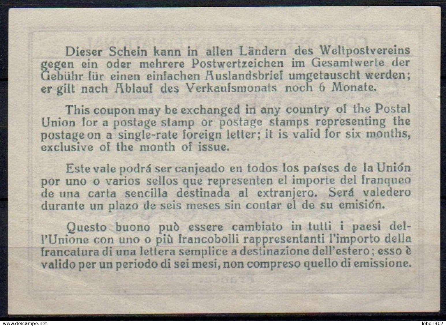 FRANCE  Ro8  3 / 2 Francs.  International Reply Coupon Reponse Antwortschein IRC IAS Cupon Respuesta O BESANÇON DOUBS 25 - Antwortscheine