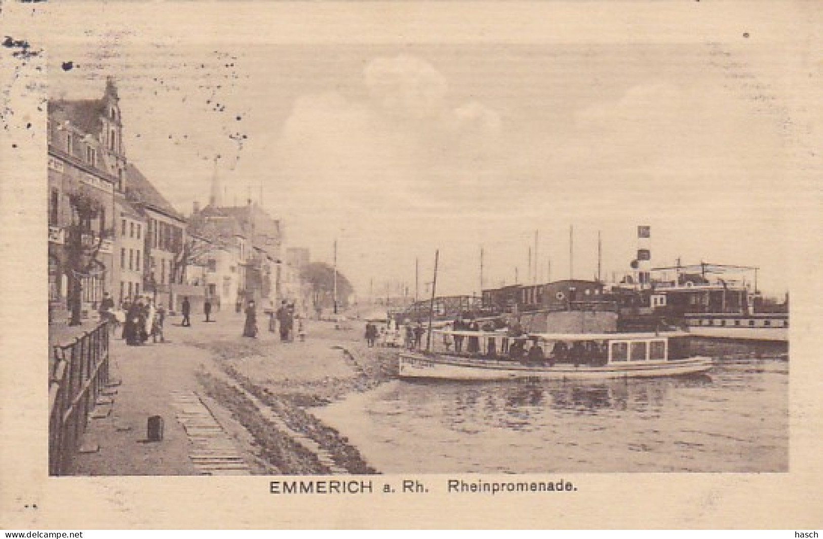 4849137Emmerich A Rh. Rheinpromenade. 1913. - Emmerich