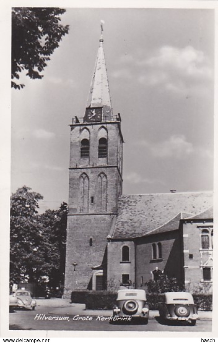 485133Hilversum, Grote Kerkbrink. 1961.(FOTOKAART)  - Hilversum
