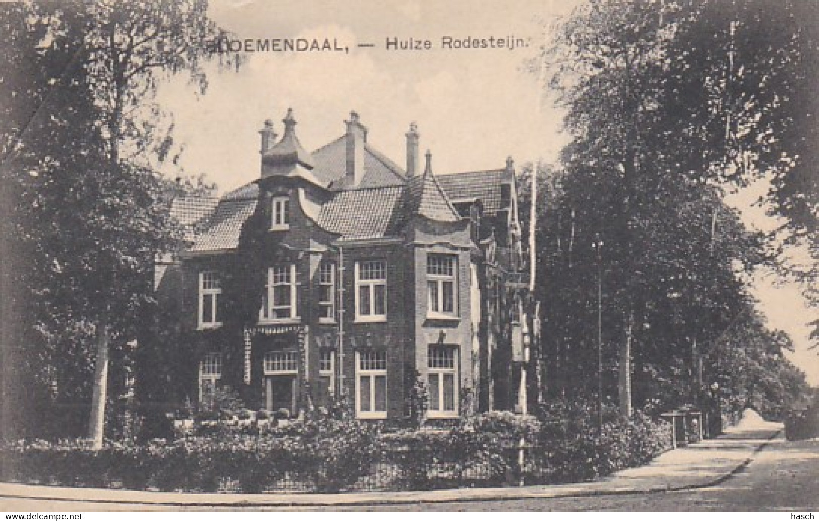 485164Bloemendaal, Huize Rodesteijn.  - Bloemendaal