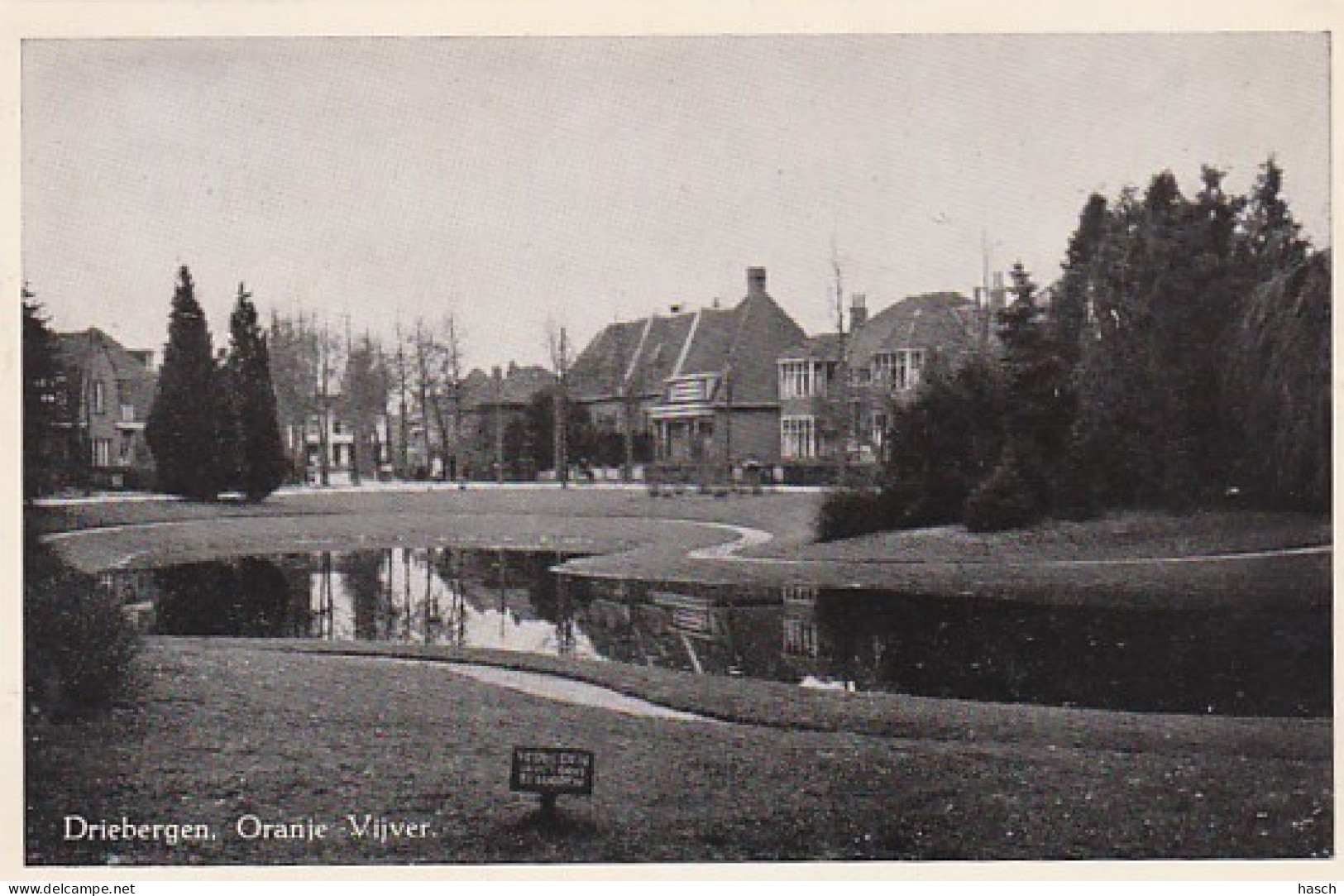 4851134Driebergen, Oranje Vijver. (zie Hoeken Achterkant) - Driebergen – Rijsenburg