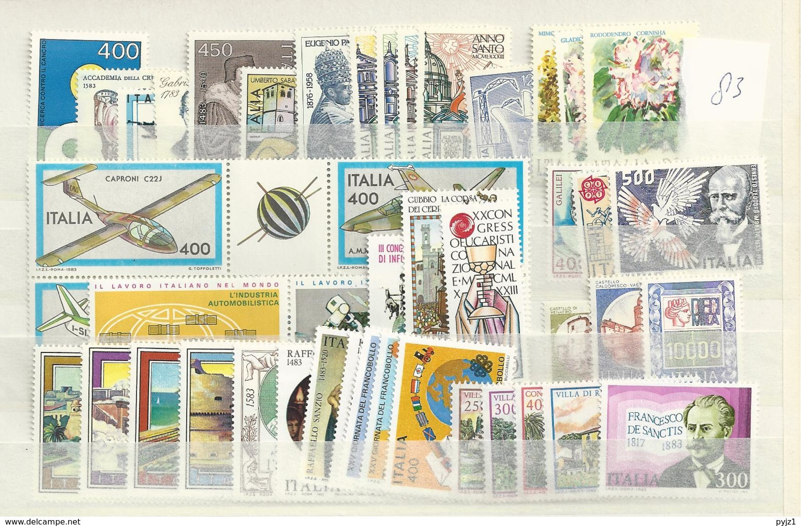 1983 MNH Italia,  Year Collection Complete Postfris** - Années Complètes