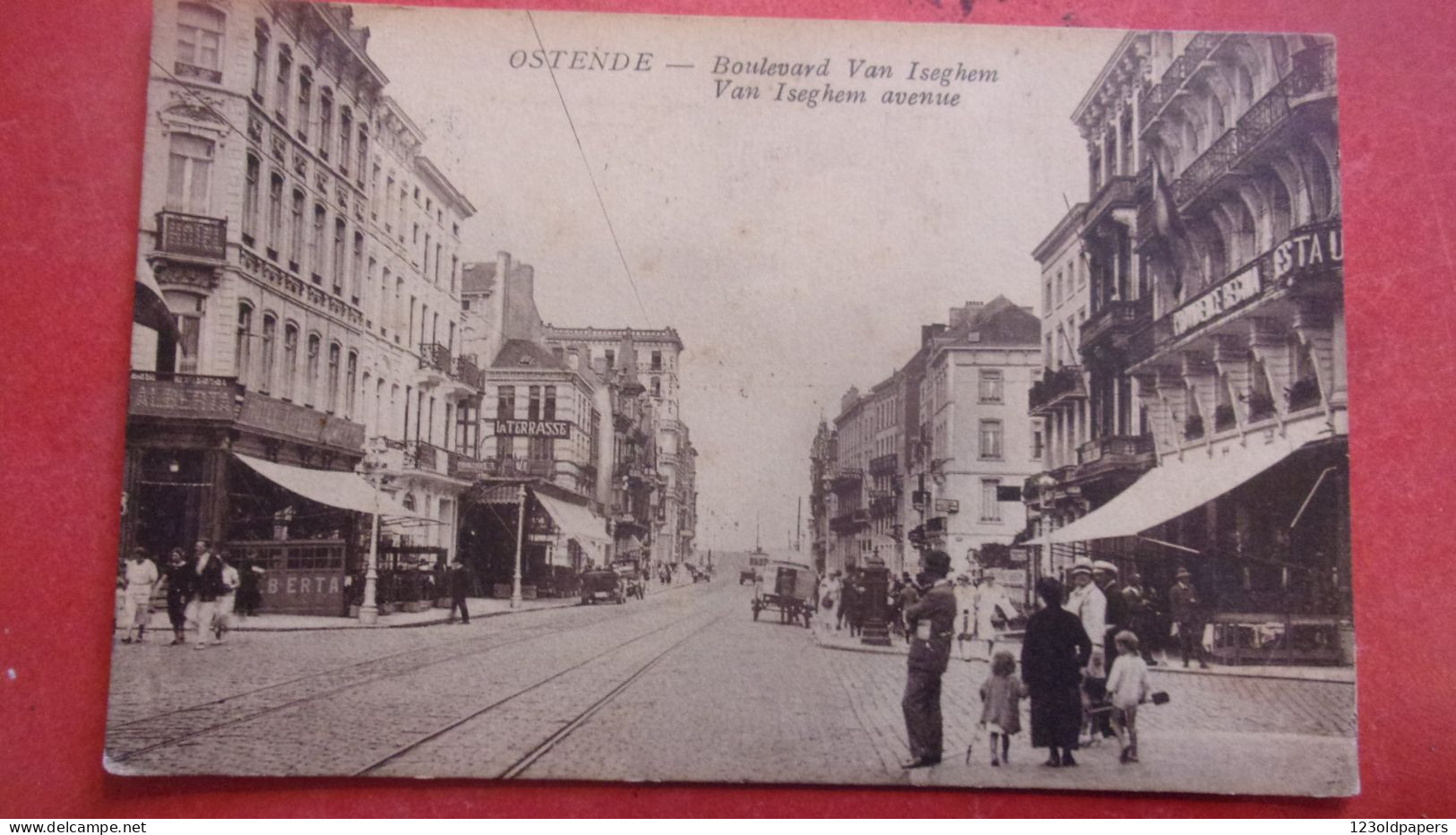 OSTENDE BOULEVARD VAN ISEGHEM - Oostende