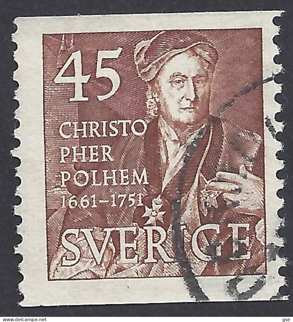 SVEZIA 1951 - Unificato 365° - Polhem | - Used Stamps