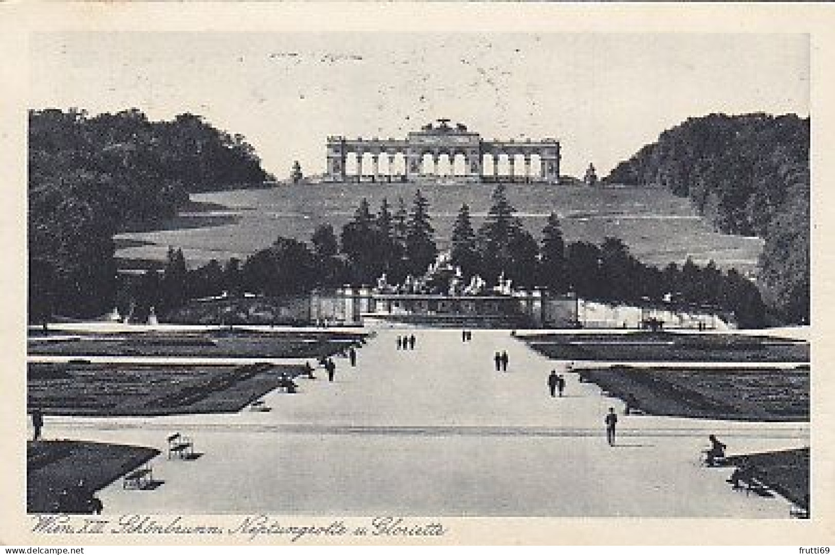 AK 204184 AUSTRIA - Wien - Schloss Schönbrunn - Neptungrotte U. Gloriette - Castello Di Schönbrunn