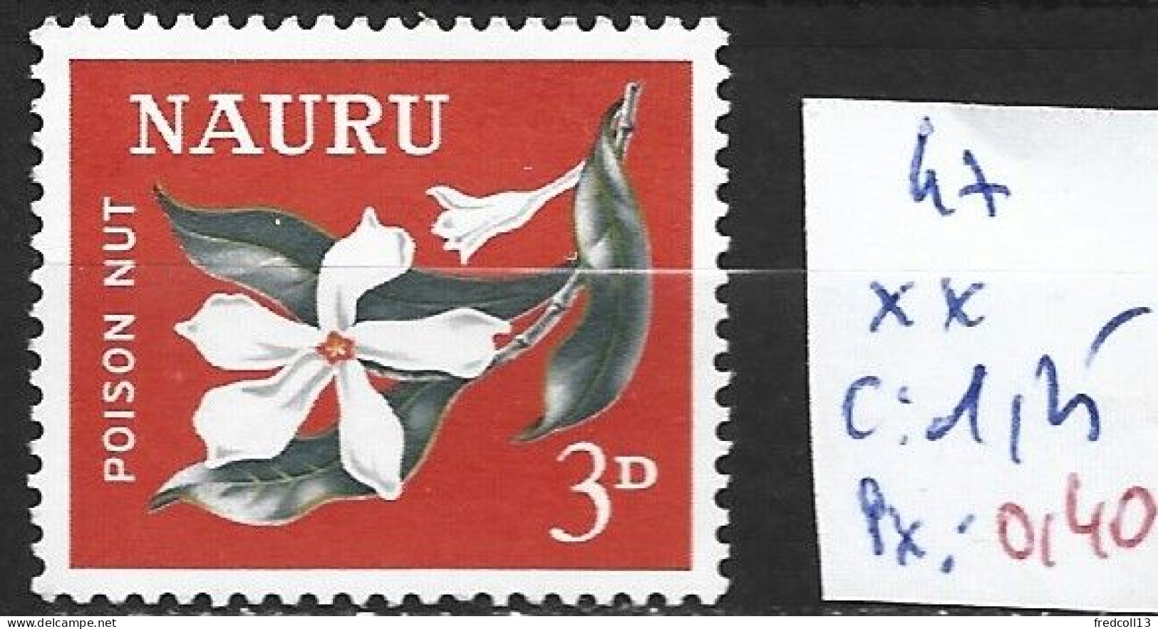 NAURU 47 ** Côte 1.25 € - Nauru