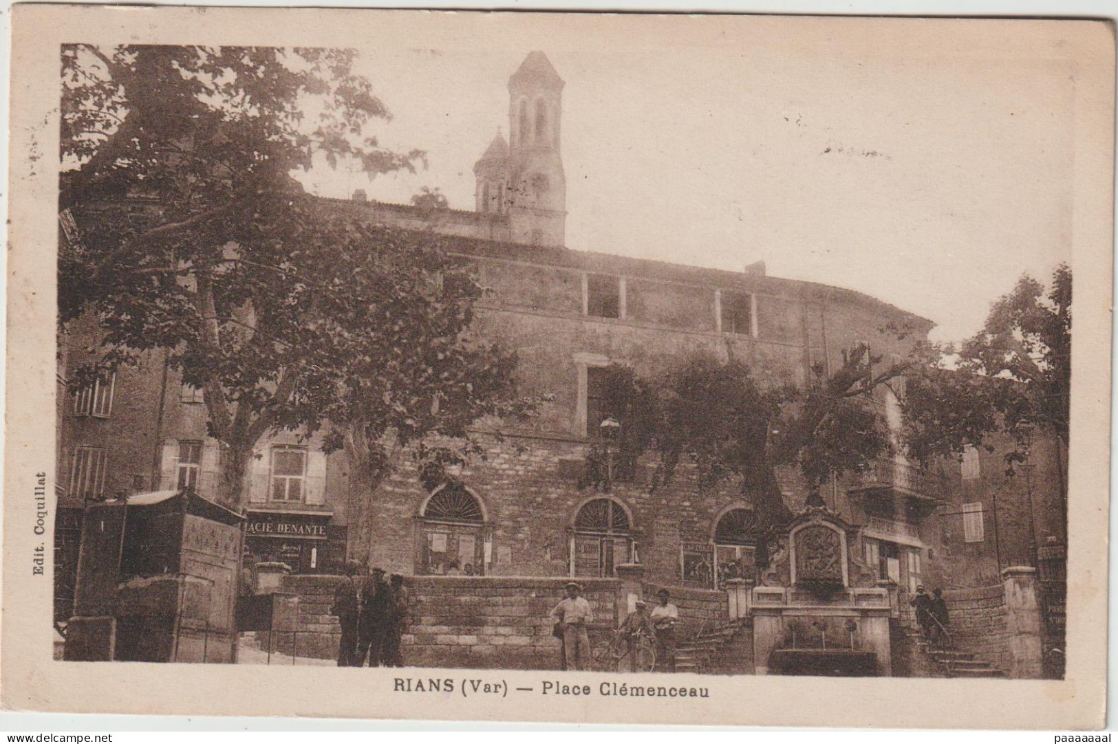 RIANS  PLACE CLEMENCEAU - Rians