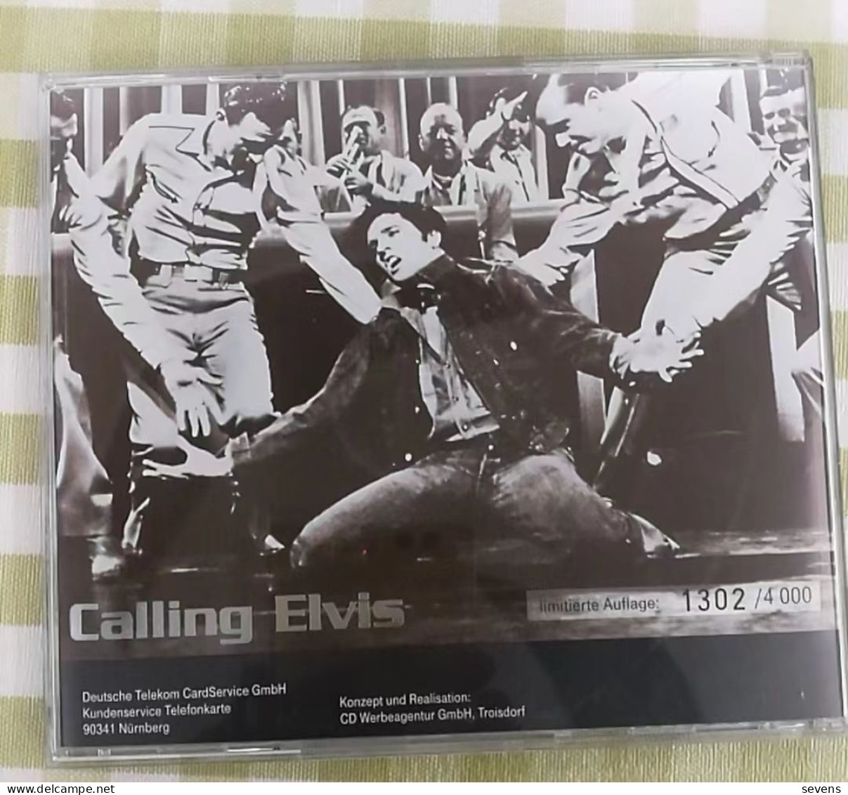 Calling Elvis, Mint Card In A CD Box(no CD As Original) 4000 Packs - P & PD-Series: Schalterkarten Der Dt. Telekom
