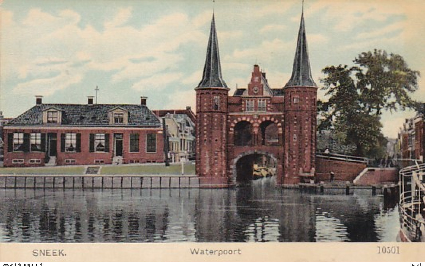 484918Sneek, Waterpoort.  - Sneek