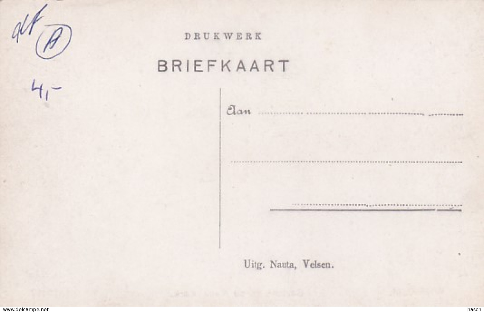 484925Workum, Gezicht Op De Herv. Kerk. - Workum