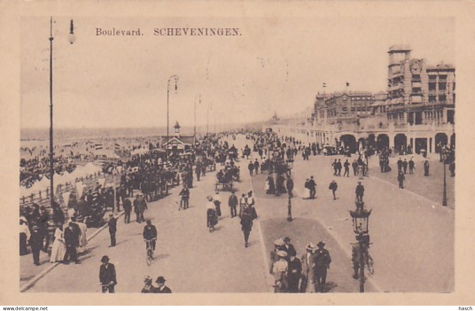 484975Scheveningen, Boulevard. 1915. - Scheveningen