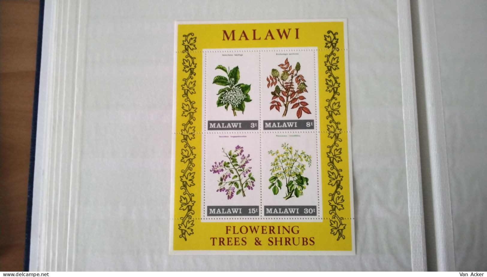 Malawi BL24 **  Flowers. - Malawi (1964-...)