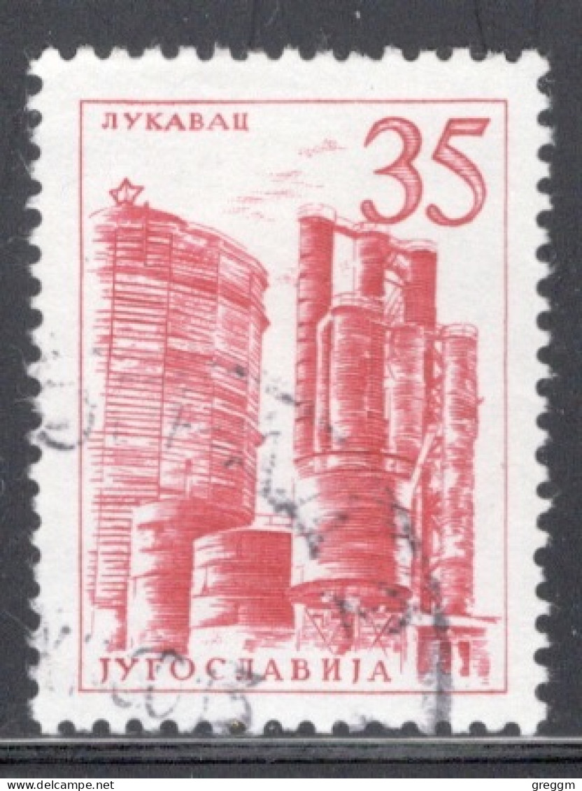 Yugoslavia 1958 Single Stamp For Technology And Architecture  In Fine Used - Used Stamps