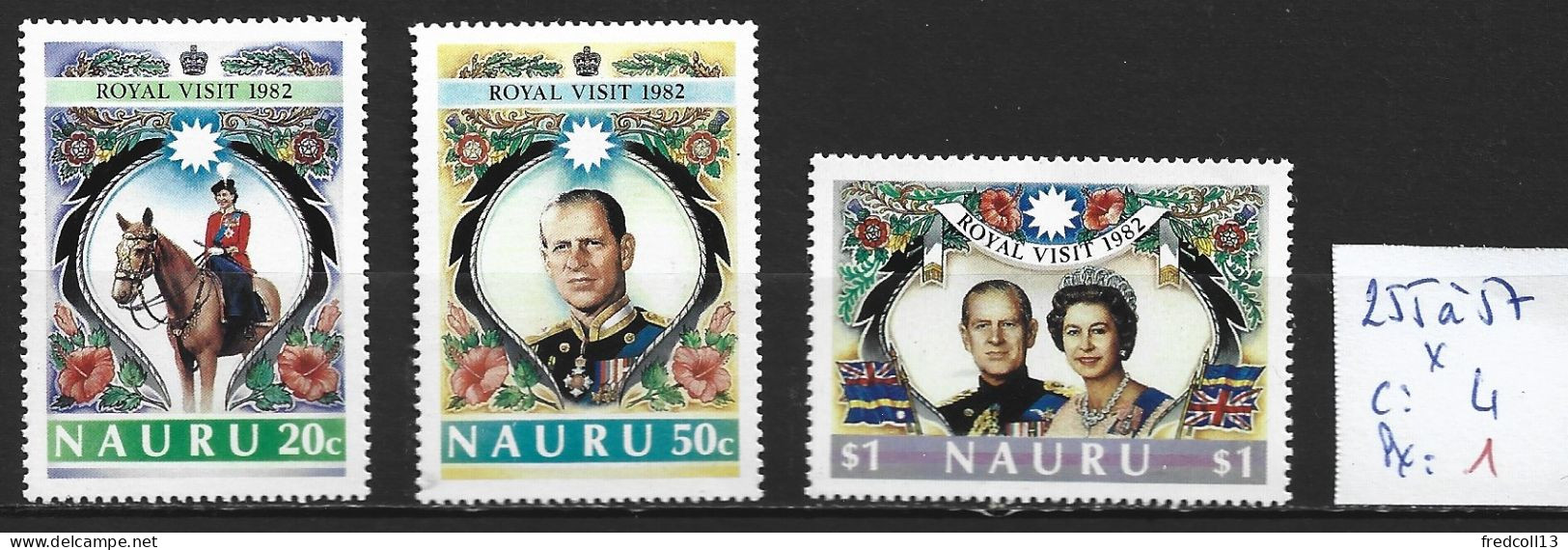 NAURU 255 à 57 * Côte 4 € - Nauru