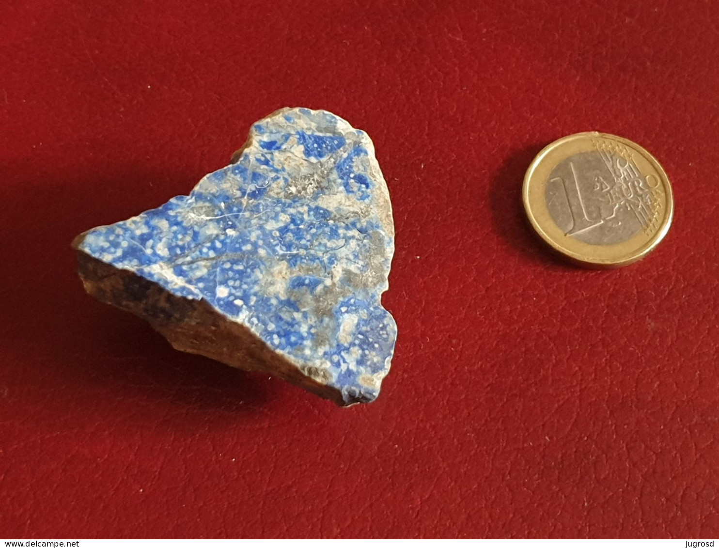 Bloc De Lapis Lazuli Longueur 5,0 Cm Poids 38,3 Grammes - Minéraux