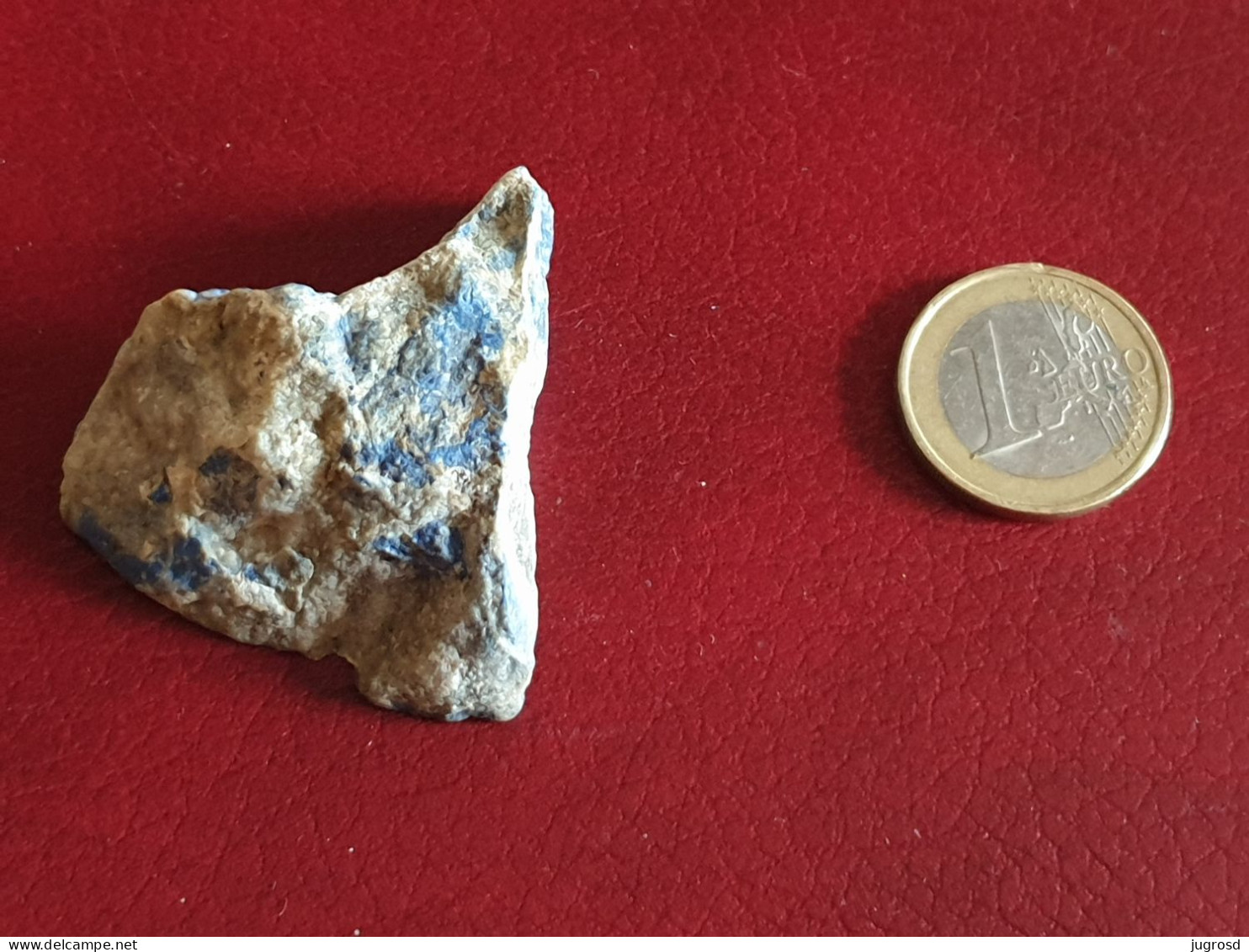 Bloc De Lapis Lazuli Longueur 5,0 Cm Poids 38,3 Grammes - Minéraux