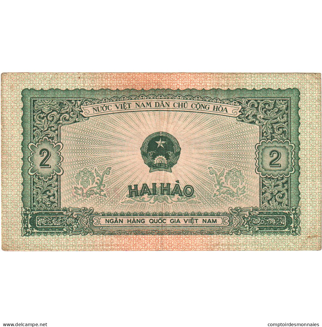 Viet Nam, 2 Hao, 1958, KM:69a, SUP+ - Viêt-Nam