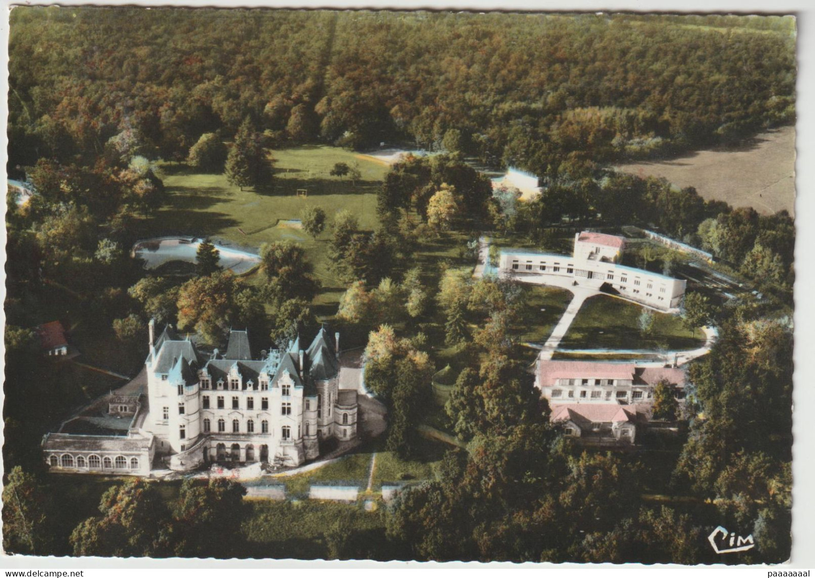 VOUNEUIL SOUS BIARD  VUE AERIENNE DU CHATEAU DE BOIVRE - Vouneuil Sous Biard