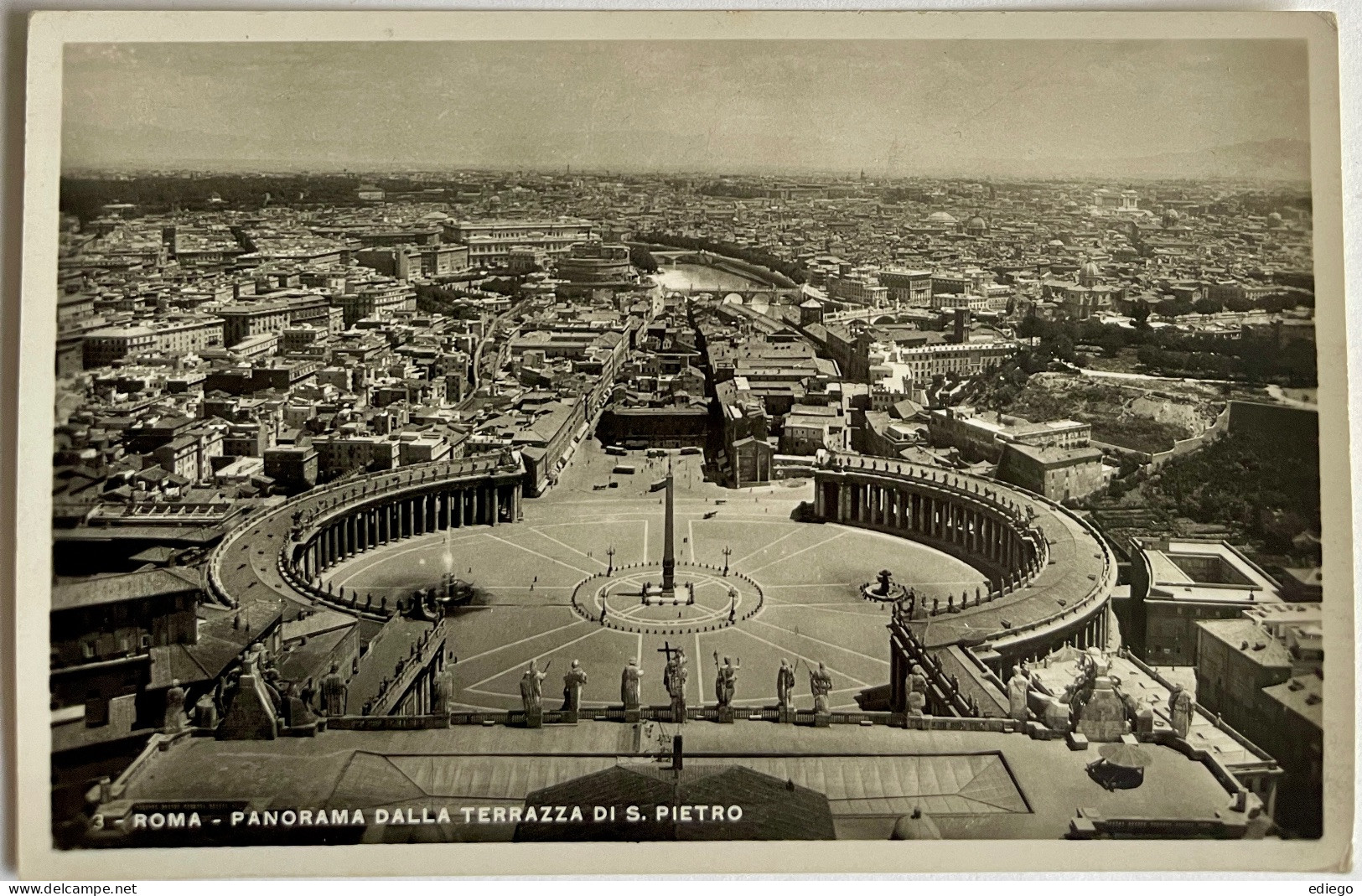 VATICAN - ROMA - Panorama Dalla Terrazza Di San Pietro 1933 - San Pietro