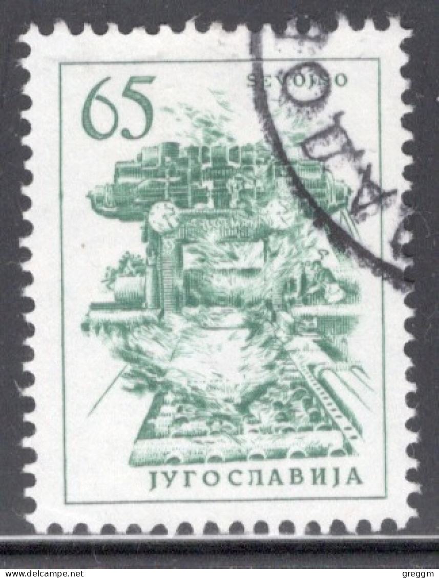 Yugoslavia 1958 Single Stamp For Technology And Architecture  In Fine Used - Gebruikt