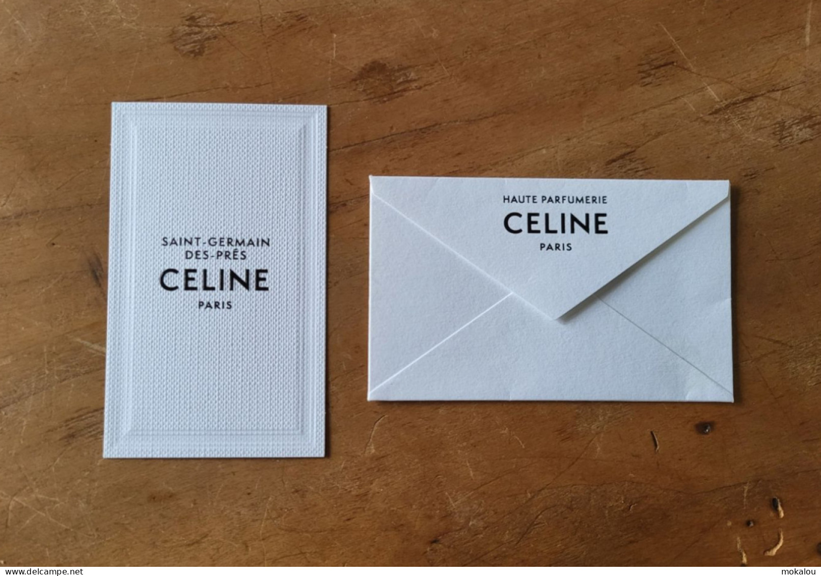 Carte Celine St Germain Des Prés A/enveloppe - Modern (ab 1961)