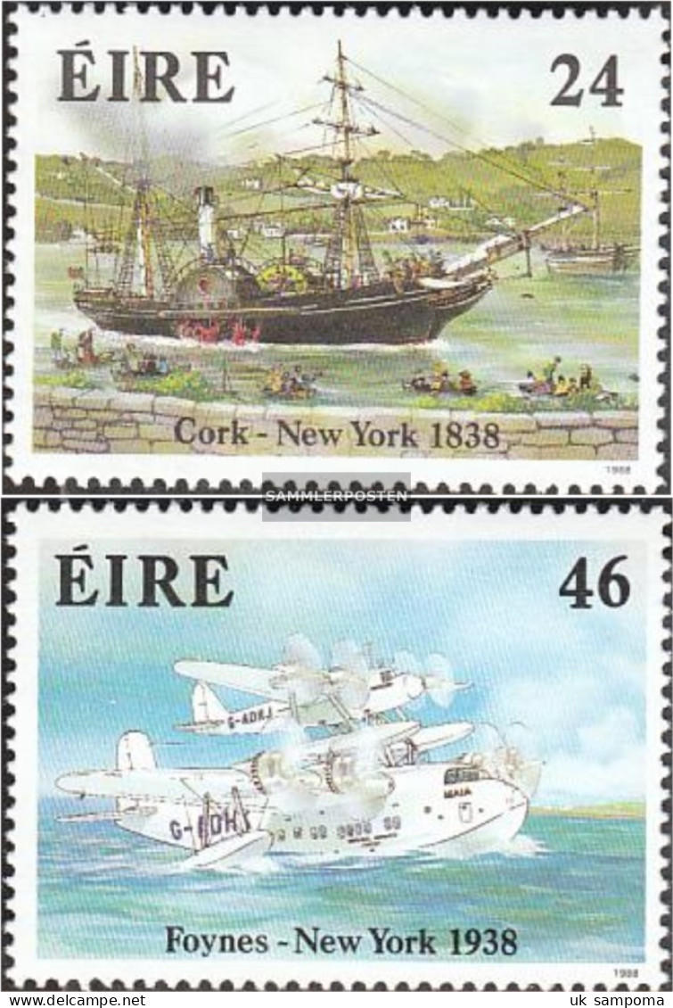 Ireland 652-653 (complete Issue) Unmounted Mint / Never Hinged 1988 Atlantic Crossing - Nuovi