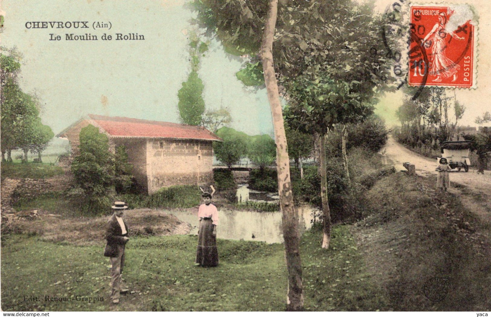 Chevroux - Le Moulin De Rollin  - V - Moulins à Eau