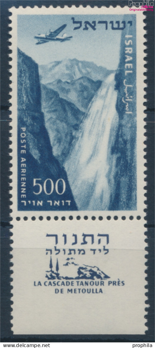 Israel 85 Mit Tab Postfrisch 1953 Landschaften (10340832 - Unused Stamps (with Tabs)