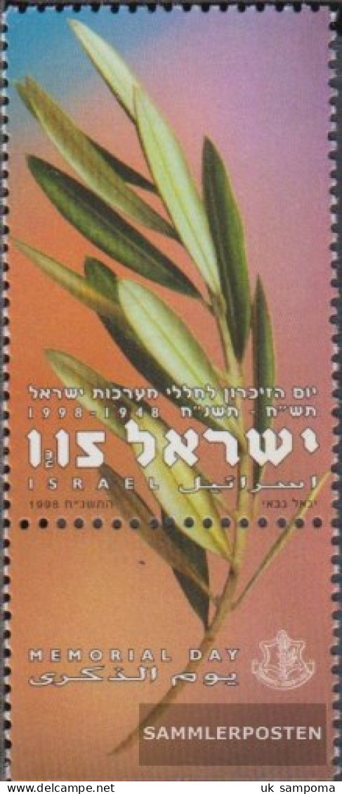 Israel 1461 With Tab (complete Issue) Unmounted Mint / Never Hinged 1998 Fallen-Commemoration - Unused Stamps (with Tabs)
