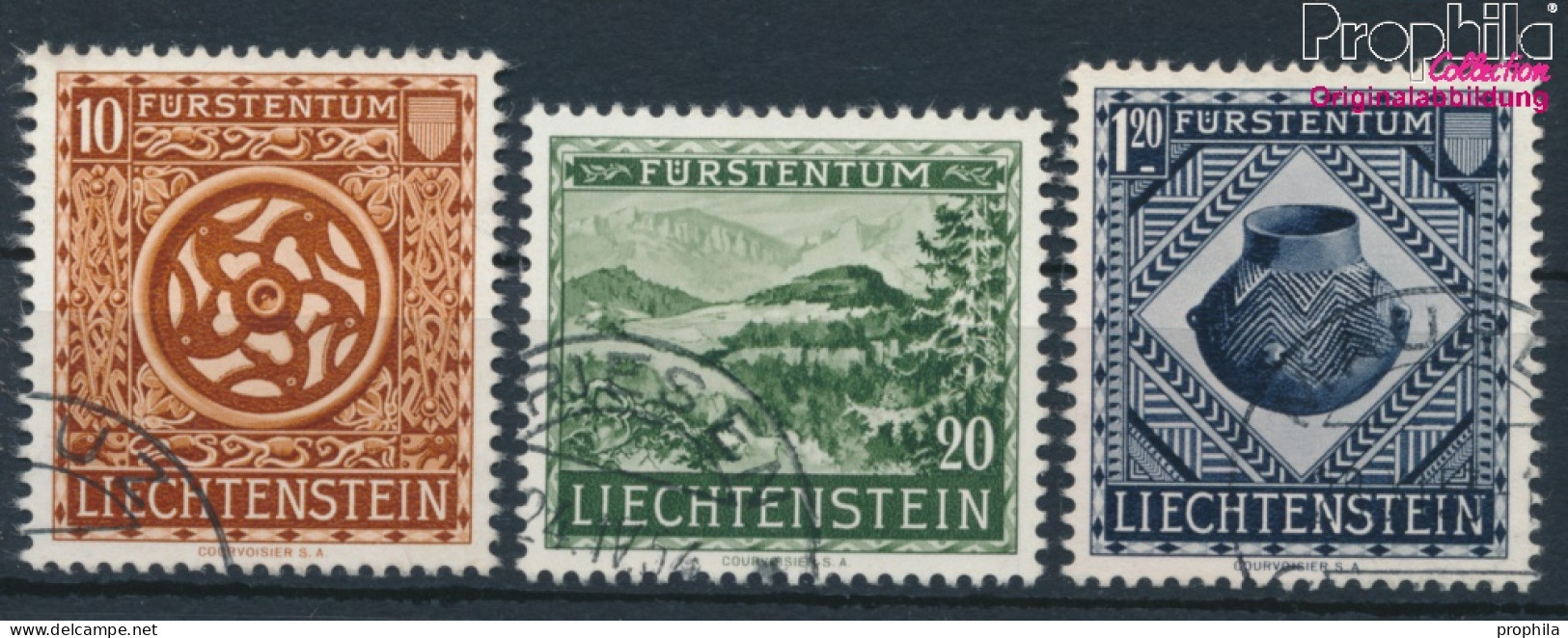 Liechtenstein 319-321 (kompl.Ausg.) Gestempelt 1953 Landesmuseum (10331915 - Gebruikt