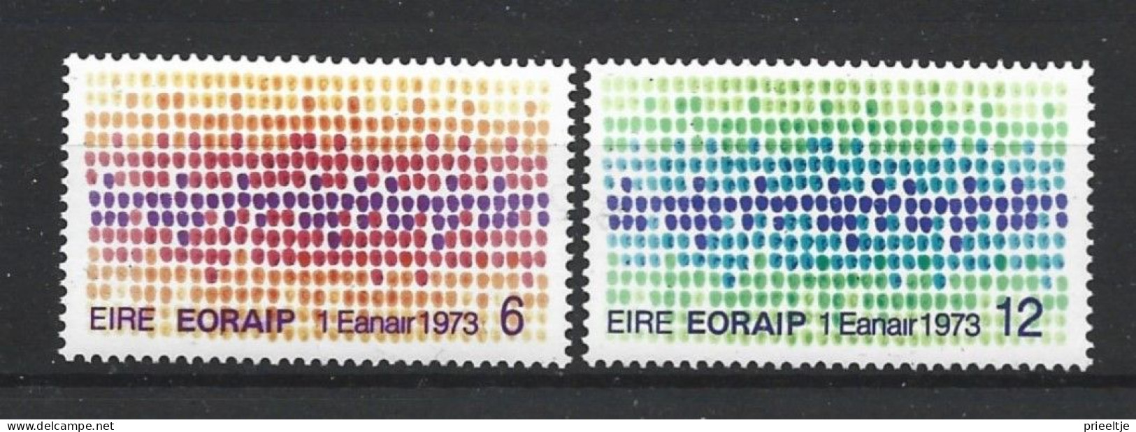 Ireland 1973 Entry Into EU Y.T. 289/290 ** - Ungebraucht