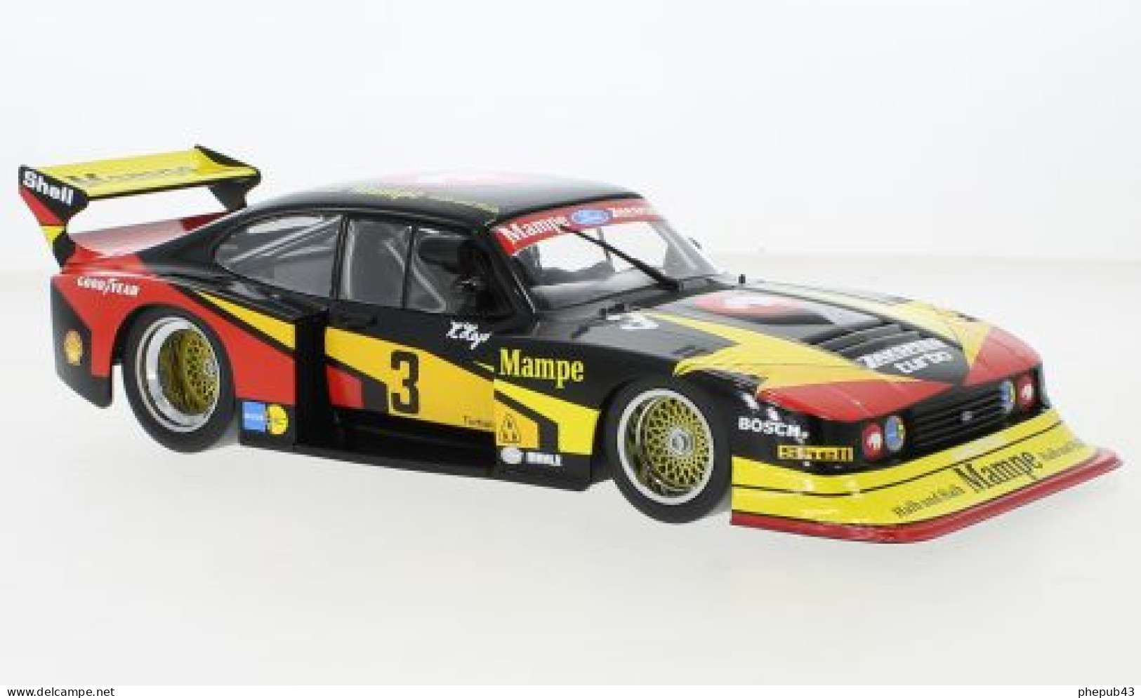 Ford Capri Turbo Gr.5 - Zakspeed Racing Mampe - DRM Norisring 1979 #3 - Hans Heyer - Model Car Group (1:18) - Otros & Sin Clasificación