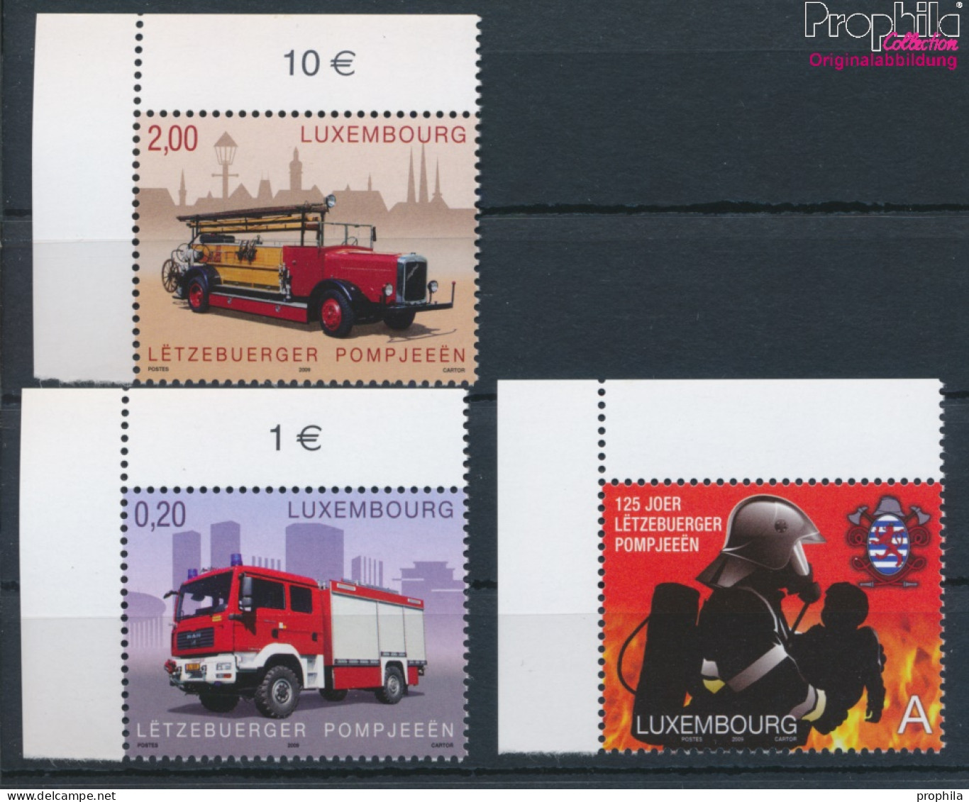 Luxemburg 1818-1820 (kompl.Ausg.) Postfrisch 2009 Nationaler Feuerwehrverband (10331849 - Nuevos